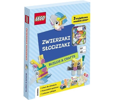 Lego Books Build & Fold Crafts Zwierzaki Słodziaki Z NCB-6601