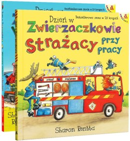 Pakiet Dzień w Zwierzaczkowie. Strażacy przy pracy / Wyruszamy pociągami z Kocurkami