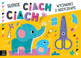 Słonik ciach, ciach!. Wycinanki z nożyczkami