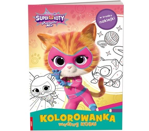 Disney SuperKoty Kolorowanka według kodu KKO-9107