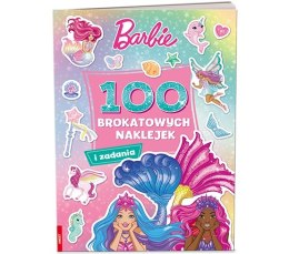 Mattel Barbie Dreamtopia 100 brokatowych naklejek NB-1402