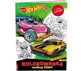 Mattel Hot Wheels Kolorowanka według kodu KKO-1602