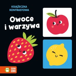 Owoce i warzywa. Książeczka kontrastowa