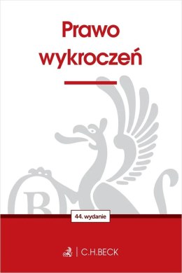 Prawo wykroczeń wyd. 44