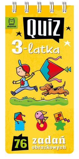 Quiz 3-latka. 76 zadań obrazkowych