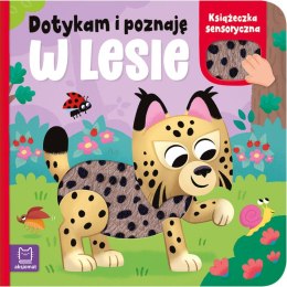 W lesie. Książeczka sensoryczna. Dotykam i poznaję