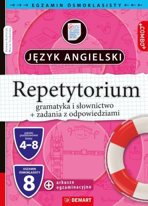 Język angielski. Repetytorium. Egzamin ósmoklasisty