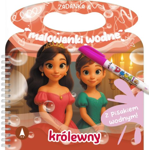 Królewny. Zadanka & malowanki wodne