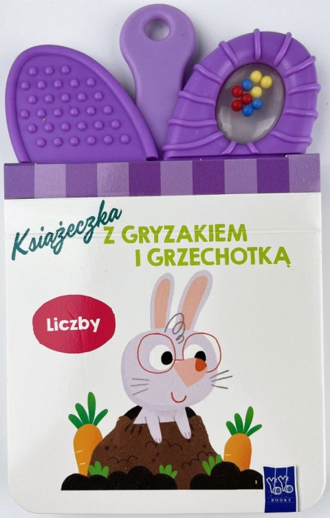 Liczby. Książeczki z gryzakiem i grzechotką