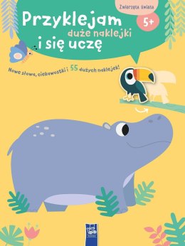 Przyklejam duże naklejki i się uczę. Zwierzęta świata