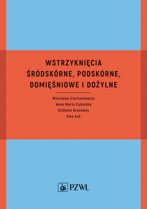 Wstrzyknięcia śródskórne, podskórne, domięśniowe i dożylne