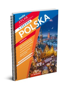 Polska Atlas samochodowy 1:250 000