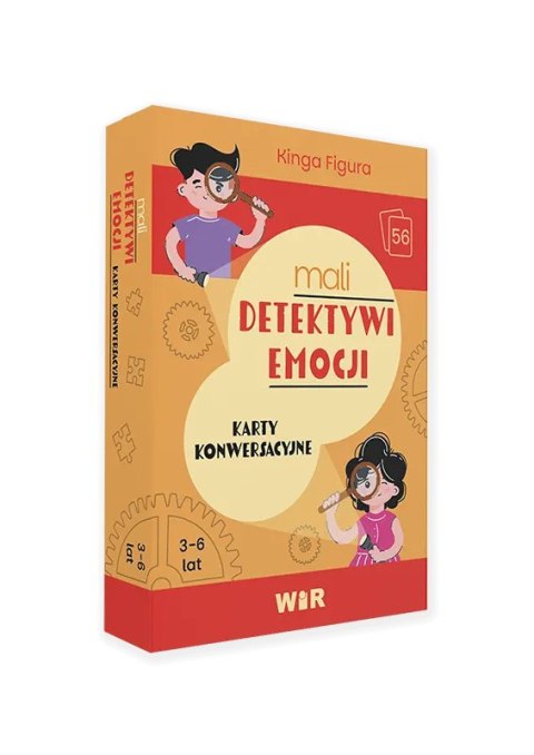 Mali detektywi emocji Karty konwersacyjne 3-6 lat