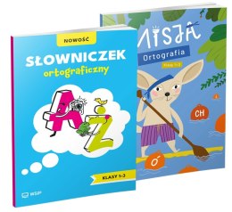 Słowniczek ortograficzny Misja Ortografia zestaw dla ucznia edukacja wczesnoszkolna klasy 1-3