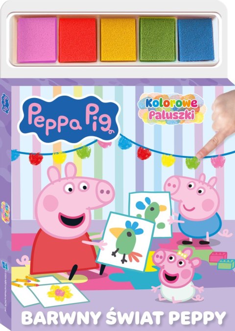 Barwny świat Peppy. Świnka Peppa. Kolorowe Paluszki