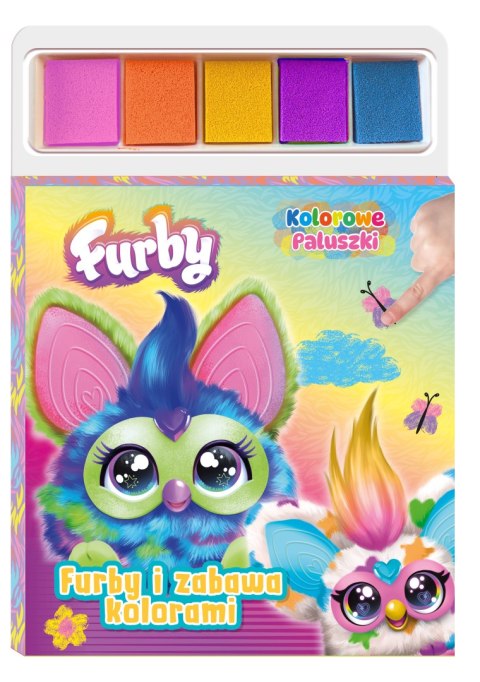 Furby i zabawa kolorami. Furby. Kolorowe Paluszki